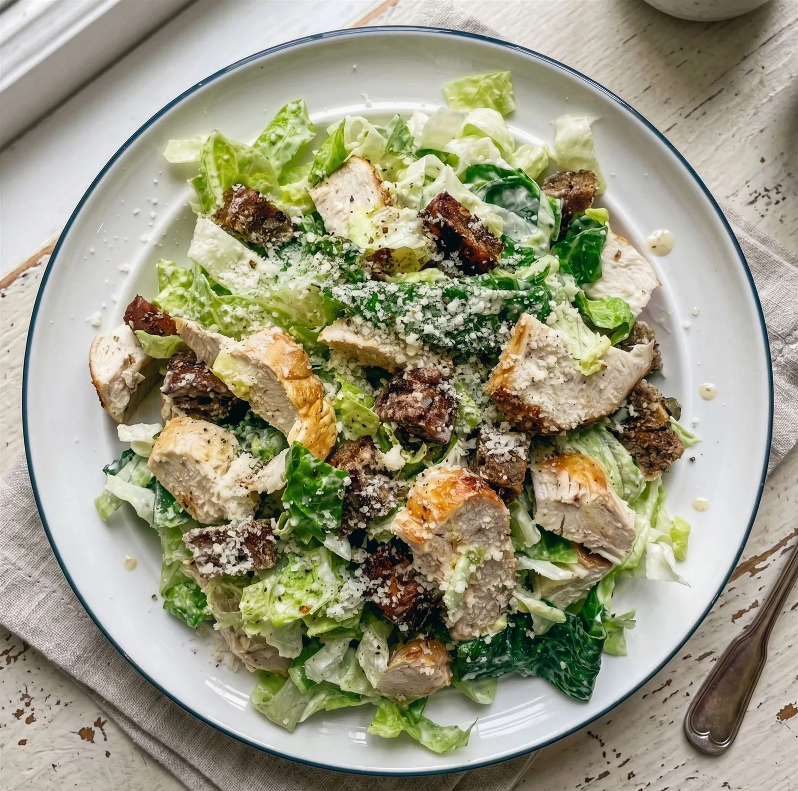 Chicken Caesar salad