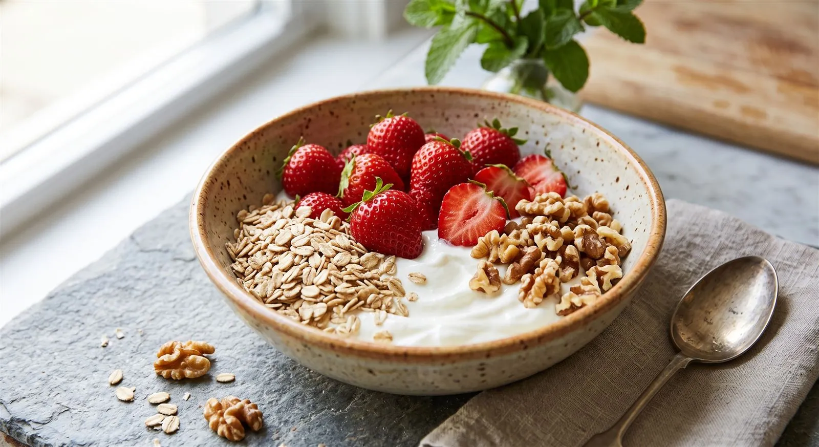 Greek yogurt bowl